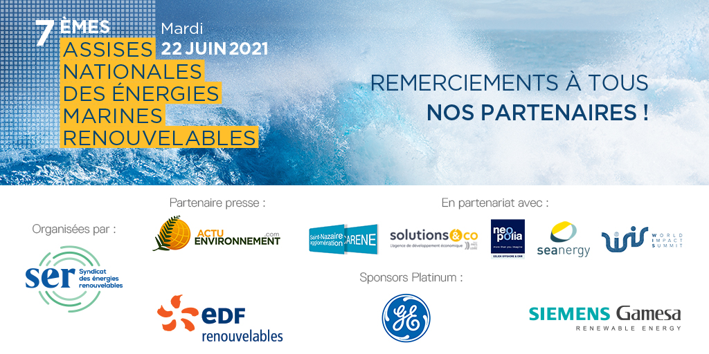 Assises nationales des énergies marines renouvelables