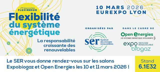 Rencontres de la flexibilité des EnR le 10 mars 2026 à Eurexpo Lyon